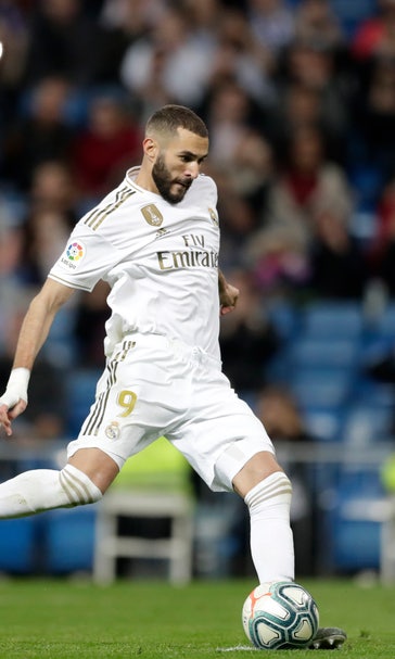 Benzema leads Madrid to 5-0 win over Leganés